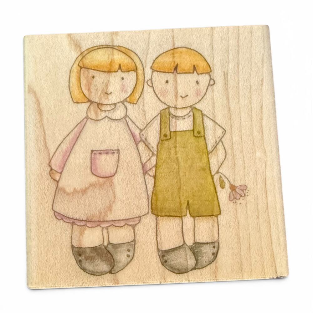 Image Tree Friends Forever IT08C  Rubber Stamp